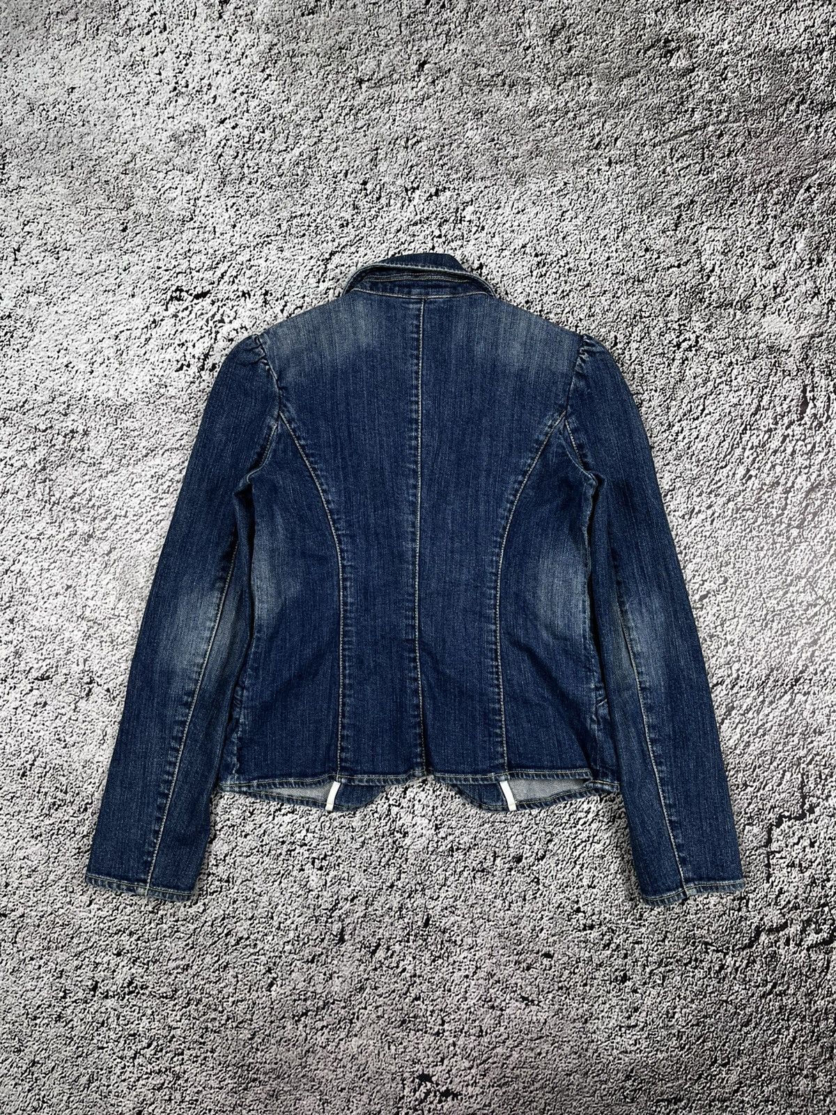 Gap Vintage Y2K Gap denim jacket streetwear grunge size 6 Size XS / US 0-2 / IT 36-38 - 7 Thumbnail
