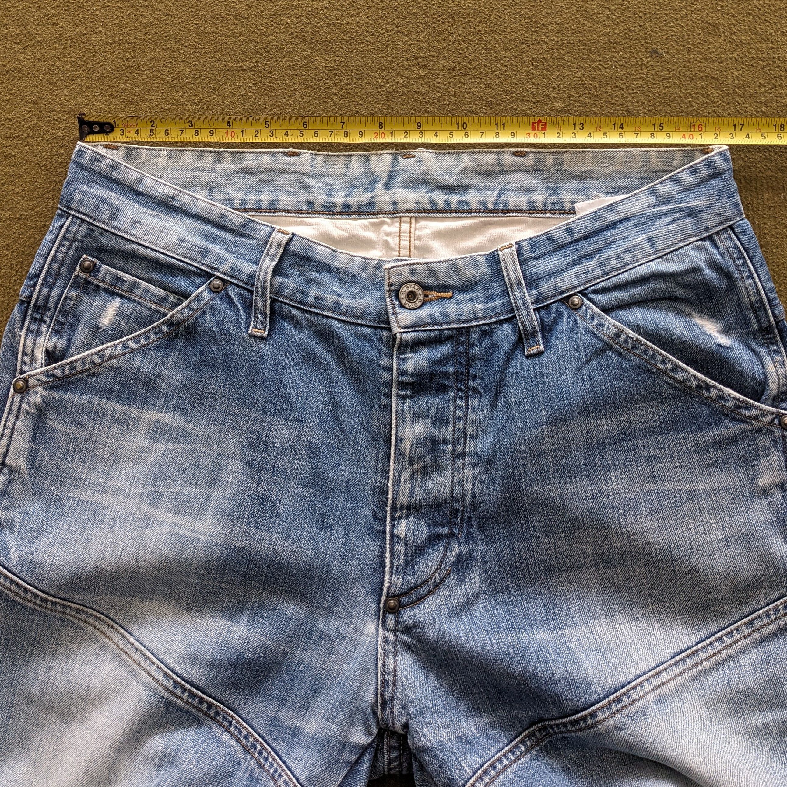 G-Star Vintage G-STAR RAW Japanese Brand Denim Jeans Size US 34 / EU 50 - 5 Thumbnail