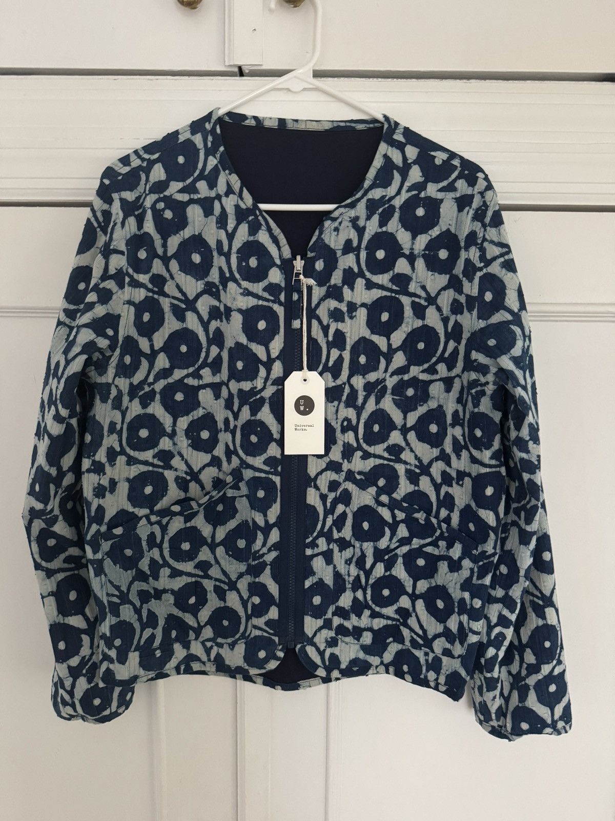 Universal Works Universal Works XS Reversible Liner Jacket Floral Print Navy Size US XS / EU 42 / 0 - 1 Thumbnail