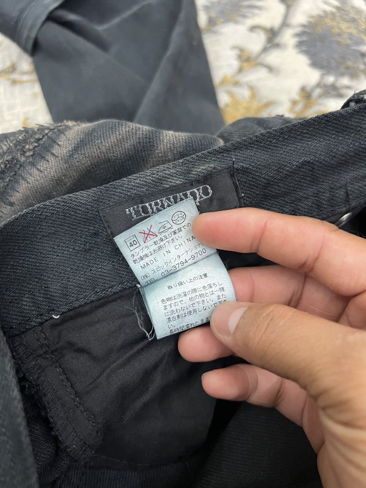 Tornado Mart TORNADO MART JAPANESE BRAND DISTRESSED DENIM Size US 33 - 20 Thumbnail
