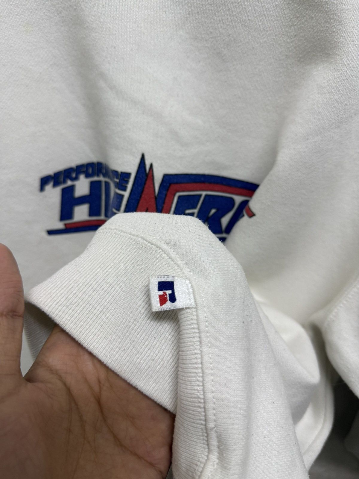 Russell Athletic Vintage Rusell Athletic Crewneck Distressed Sweatshirts Size US L / EU 52-54 / 3 - 3 Thumbnail