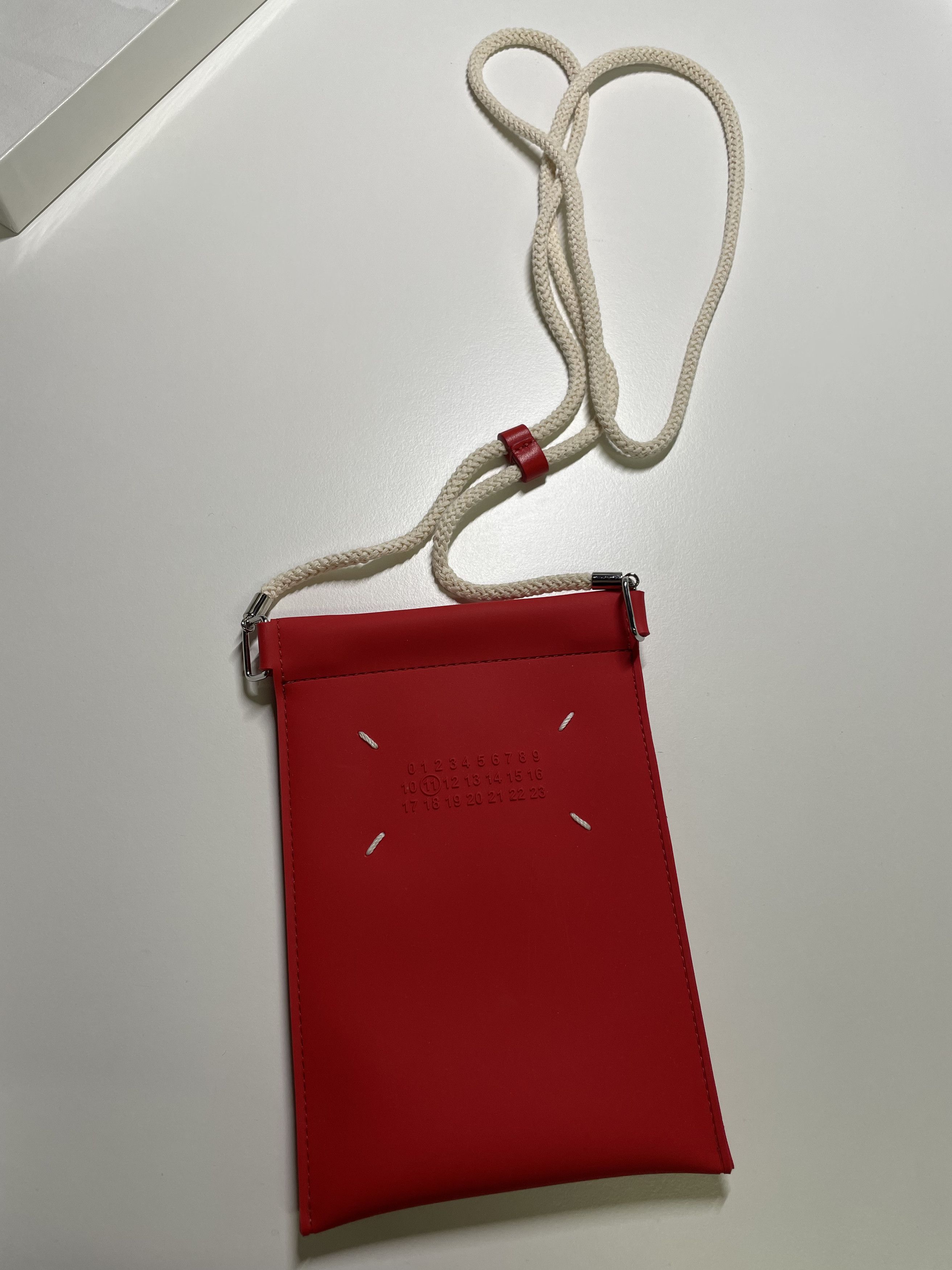 Maison Margiela Maison Margiela Red mini bag (1401) Size ONE SIZE - 9 Thumbnail