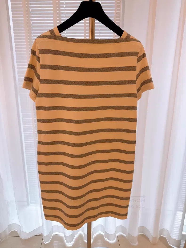 Hermes Hermes Moss Grey Striped #Elegant Reins Size S / US 4 / IT 40 - 6 Thumbnail