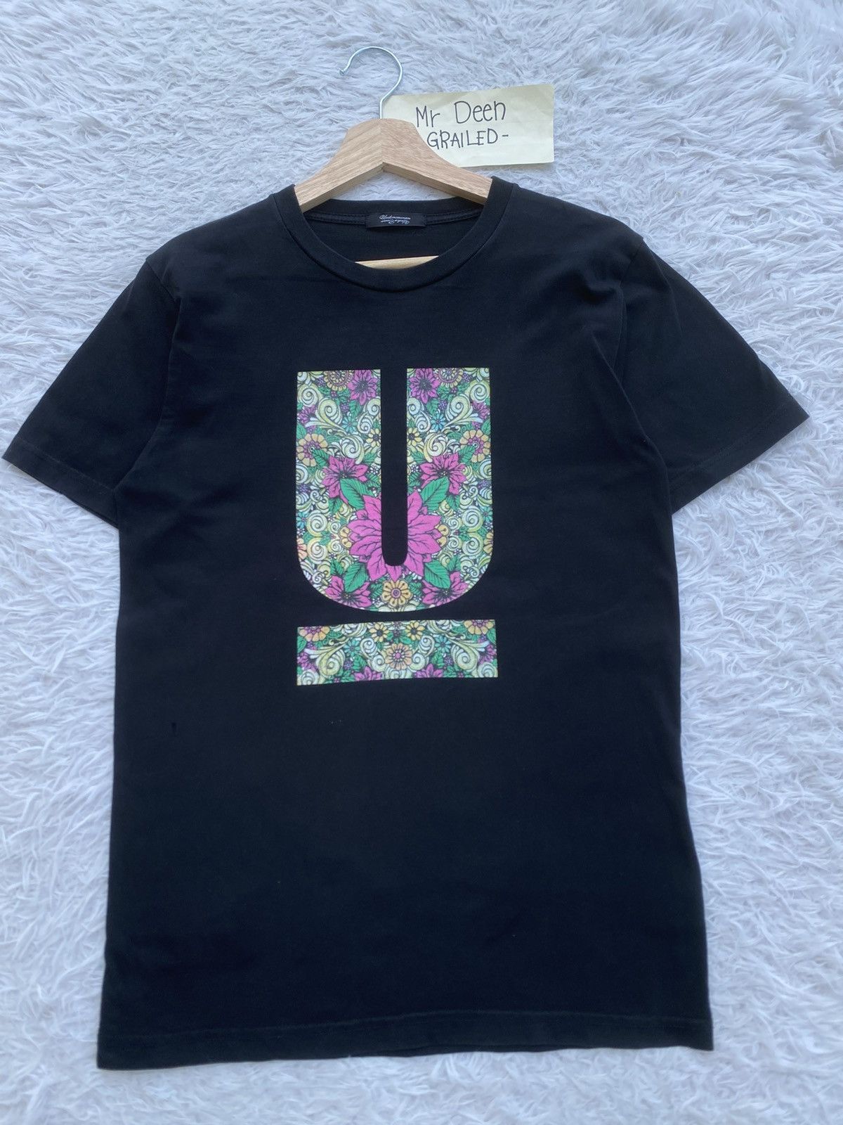 Undercover Rare Jun Takahashi Undercover U Big Logo Floral Tshirt Size US S / EU 44-46 / 1 - 2 Thumbnail