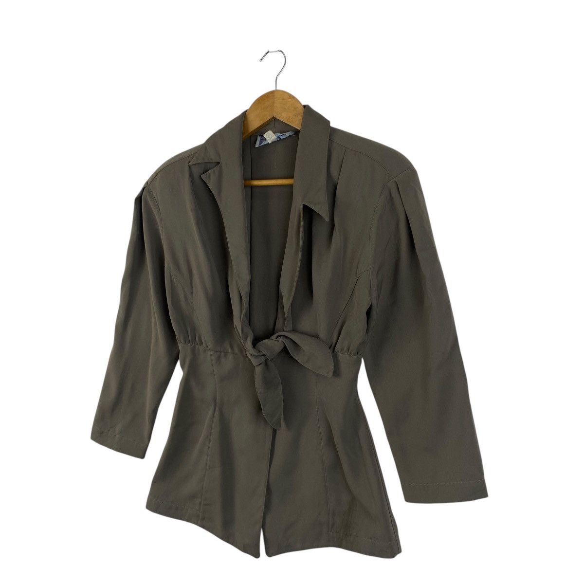 Thierry Mugler THIERRY MUGLER Paris Luxury Designer Belted Blazer Coat Size S / US 4 / IT 40 - 5 Thumbnail