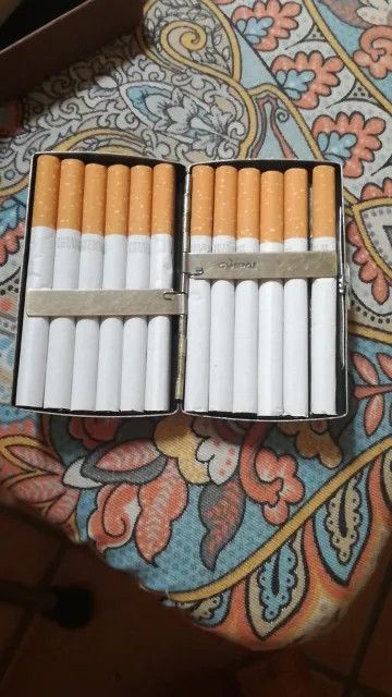 Other Metal Portable Cigarette Case Size ONE SIZE - 4 Thumbnail