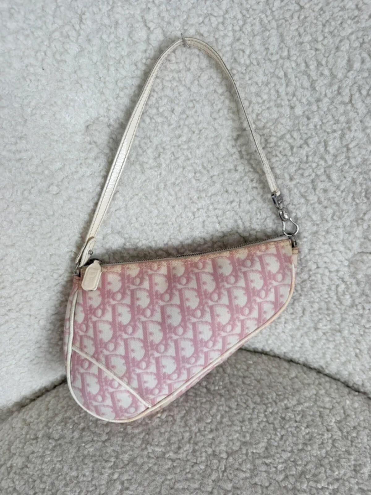 Dior Christian Dior Pink Monogram Pochette Size ONE SIZE - 1 Thumbnail