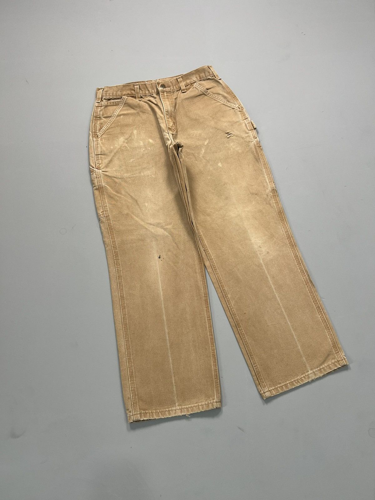Carhartt Vintage Carhartt carpenter denim pants Size US 32 / EU 48 - 2 Thumbnail