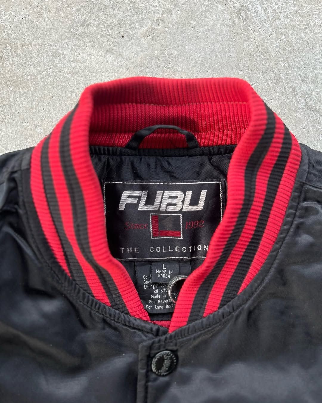 Fubu × Vintage Rare 🔥 90's FUBU 05 Embroidery Heavyweight Jacket Size US L / EU 52-54 / 3 - 4 Thumbnail
