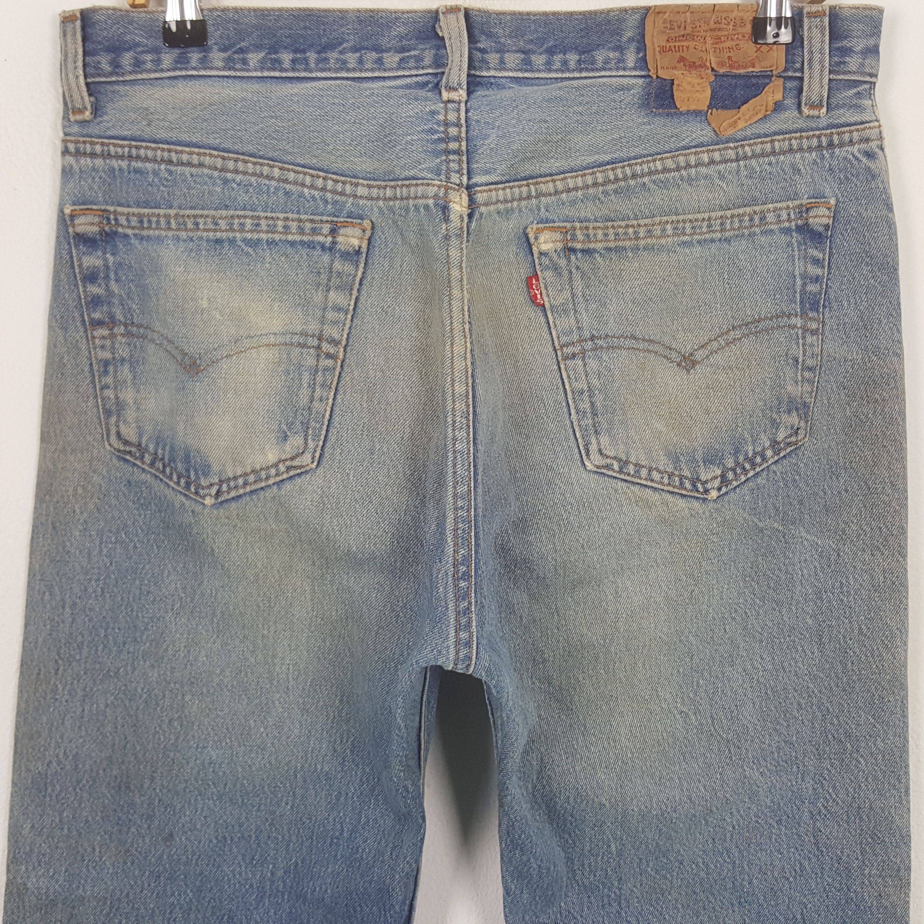 Levi's Vintage Clothing Vintage Levi's 501 Distressed Style Denim Jeans Size US 33 - 5 Thumbnail