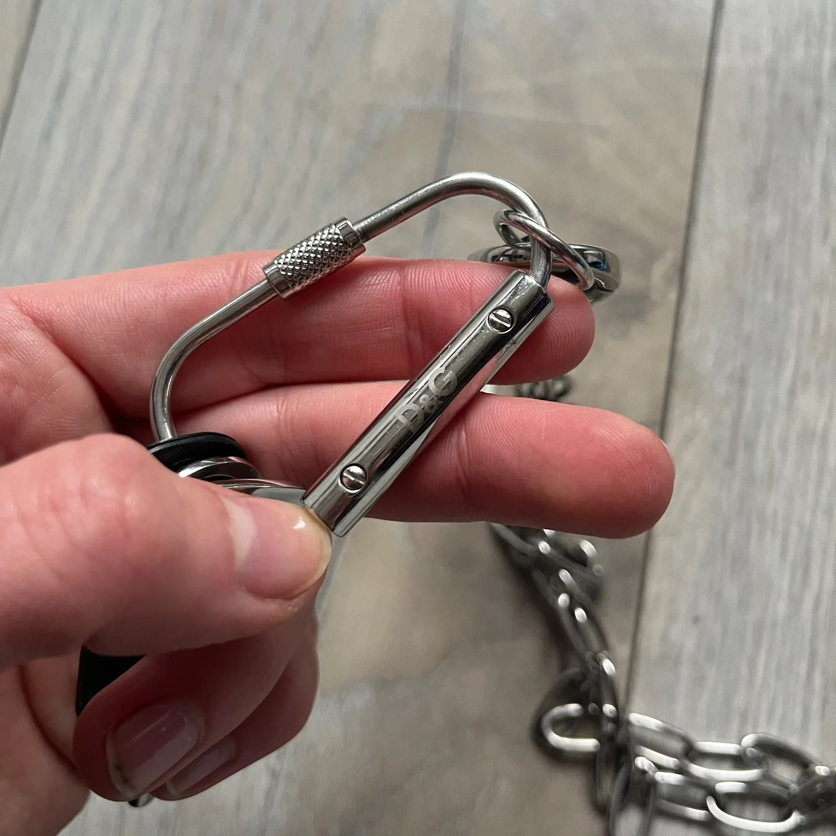 Dolce & Gabbana Dolce & Gabbana Room 13 Carabiner Necklace Size ONE SIZE - 5 Thumbnail