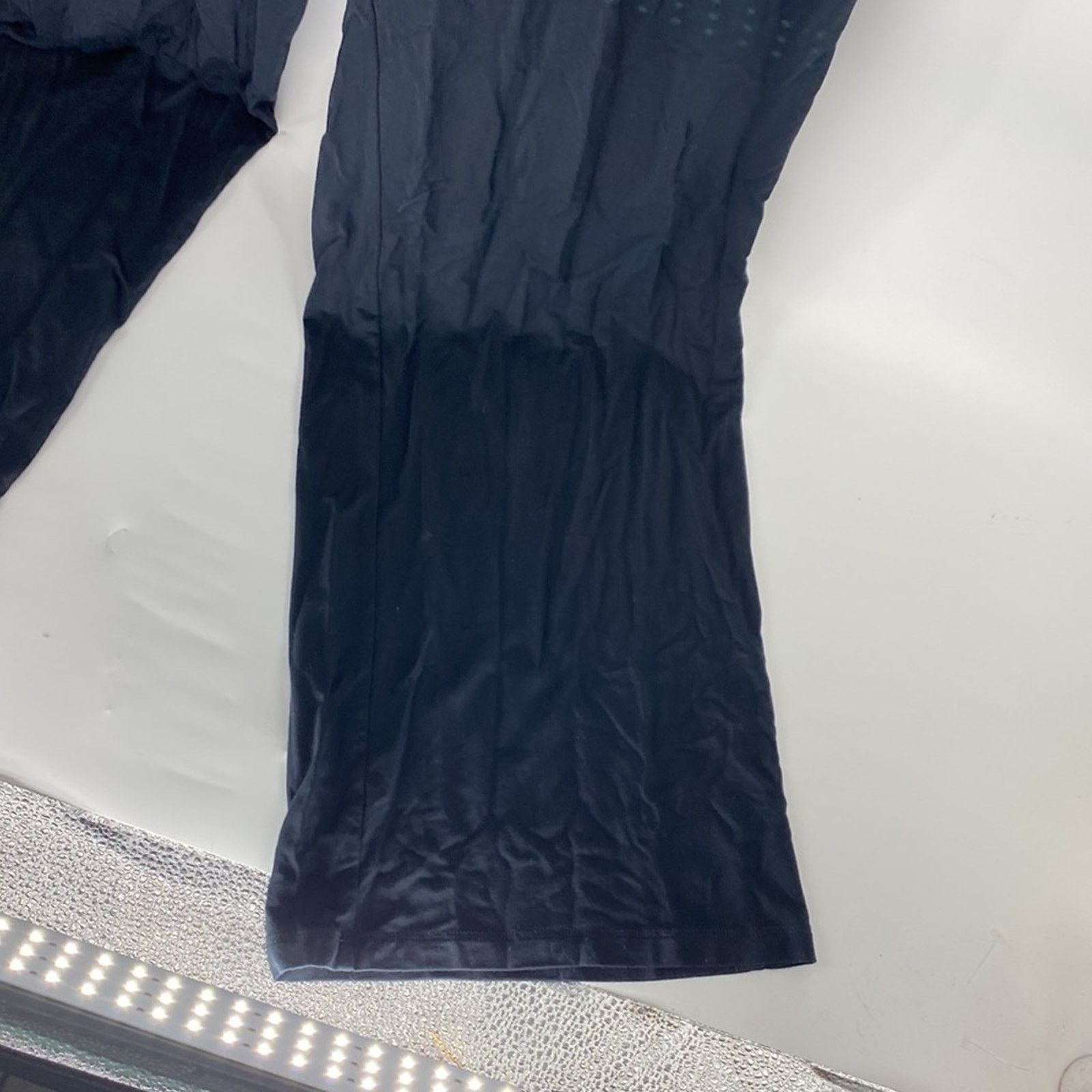 Soft Surroundings Soft Surroundings Charcoal black Jersey Knit Jumpsuit size s Size 27" / US 4 / IT 40 - 5 Thumbnail