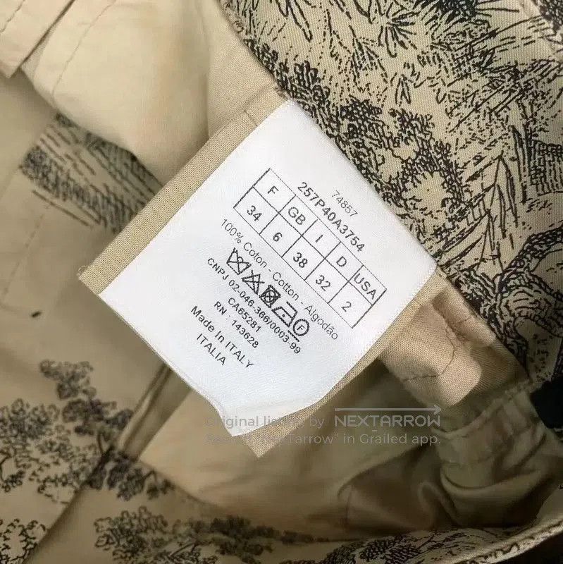 Dior Dior Multi-Color Cotton Skirt . Size 28" / US 6 / IT 42 - 5 Thumbnail