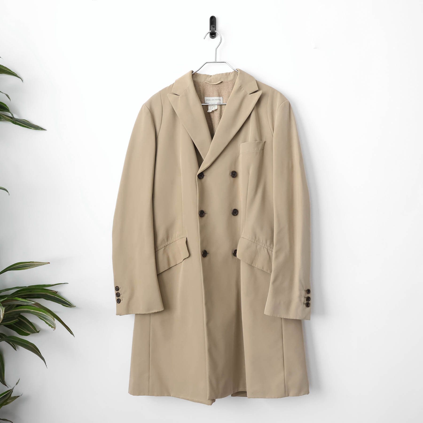 Dries Van Noten Rare Dries Van Noten Avant Garde Camel Fully Lined Overcoat Size US M / EU 48-50 / 2 - 1 Thumbnail
