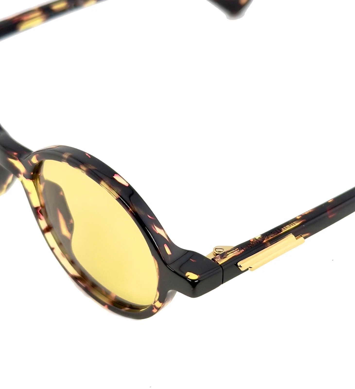 Bottega Veneta BOTTEGA VENETA 1430 BV1430S Classic Round Sunglass 002 Size ONE SIZE - 9 Thumbnail