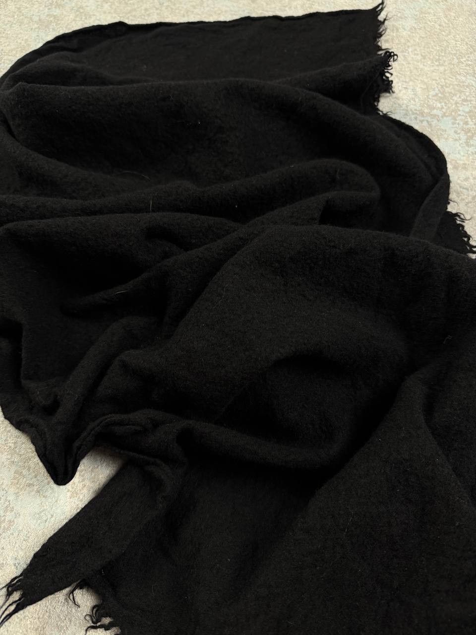 Gucci Gucci Wool And Silk Black Rectangle Scarf Size ONE SIZE - 10 Thumbnail