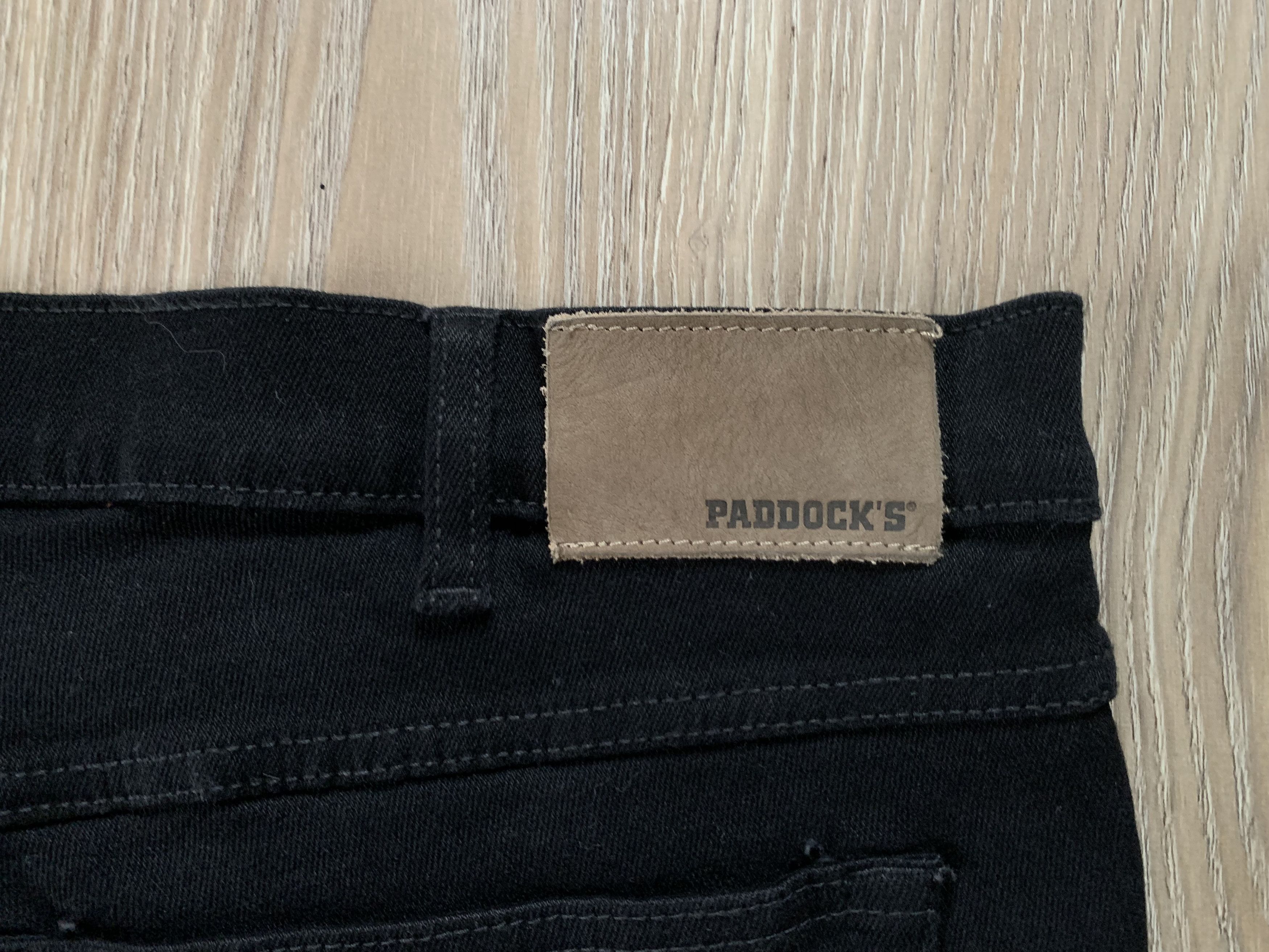 Designer Paddock's Ranger Black Denim Jeans Size US 40 / EU 56 - 9 Thumbnail