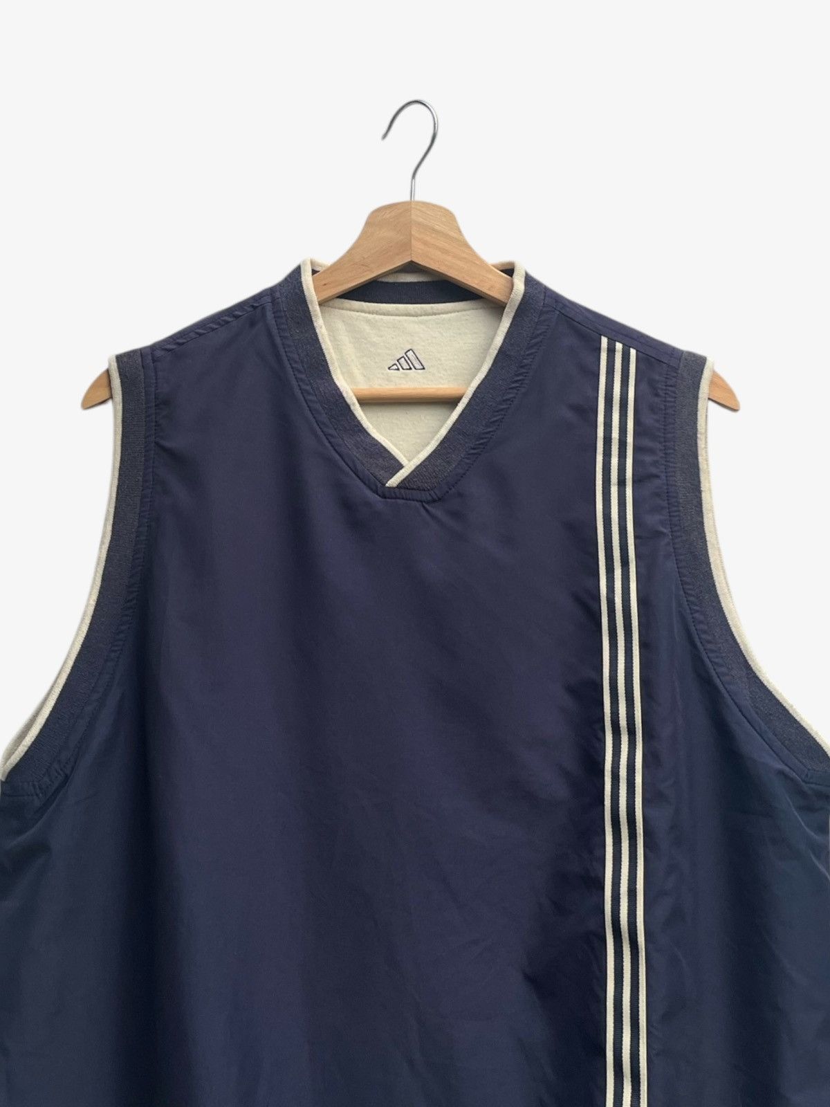 Adidas Vintage 90’s Adidas Golf Embroidered Logo Reversible Vest Size US XL / EU 56 / 4 - 4 Thumbnail