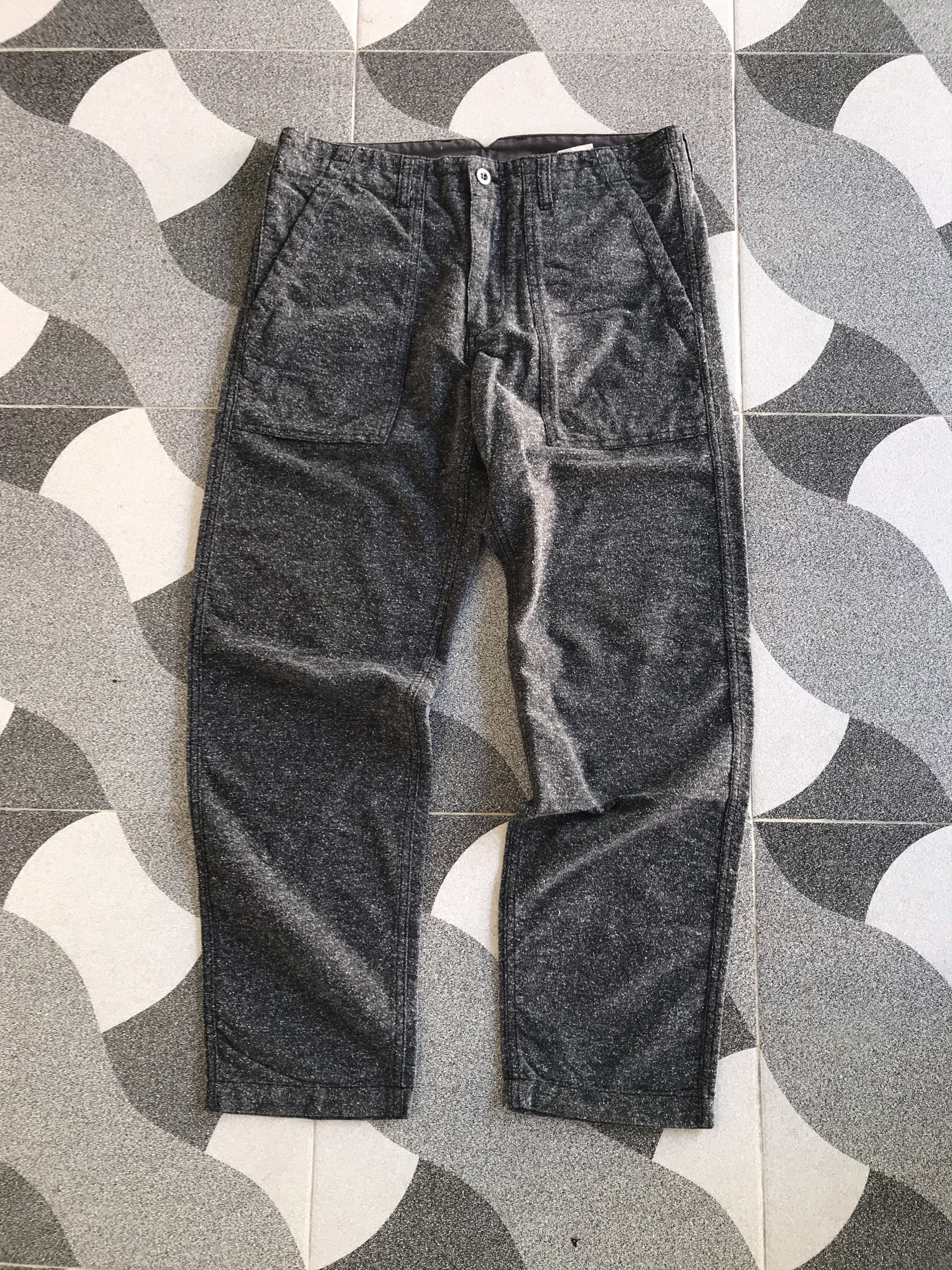 Comme des Garcons Homme × Comme des Garcons Homme Plus Comme Des Garcons Wool Fatigue Pants Size US 33 - 1 Thumbnail
