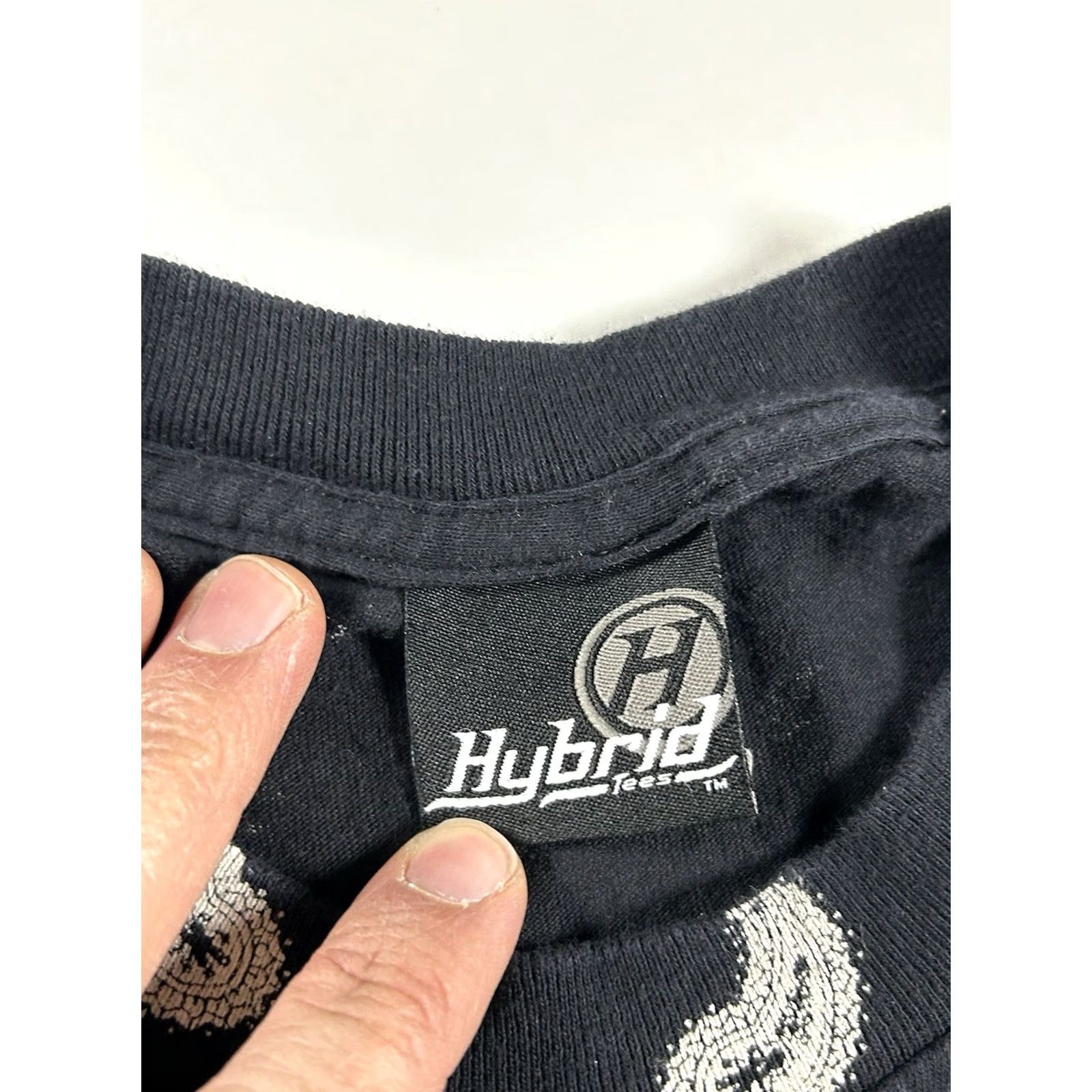 Vintage VINTAGE Hybrid T Shirt Mens XL Black Paisley Bandana Skater Grunge 00s Size US XL / EU 56 / 4 - 7 Thumbnail