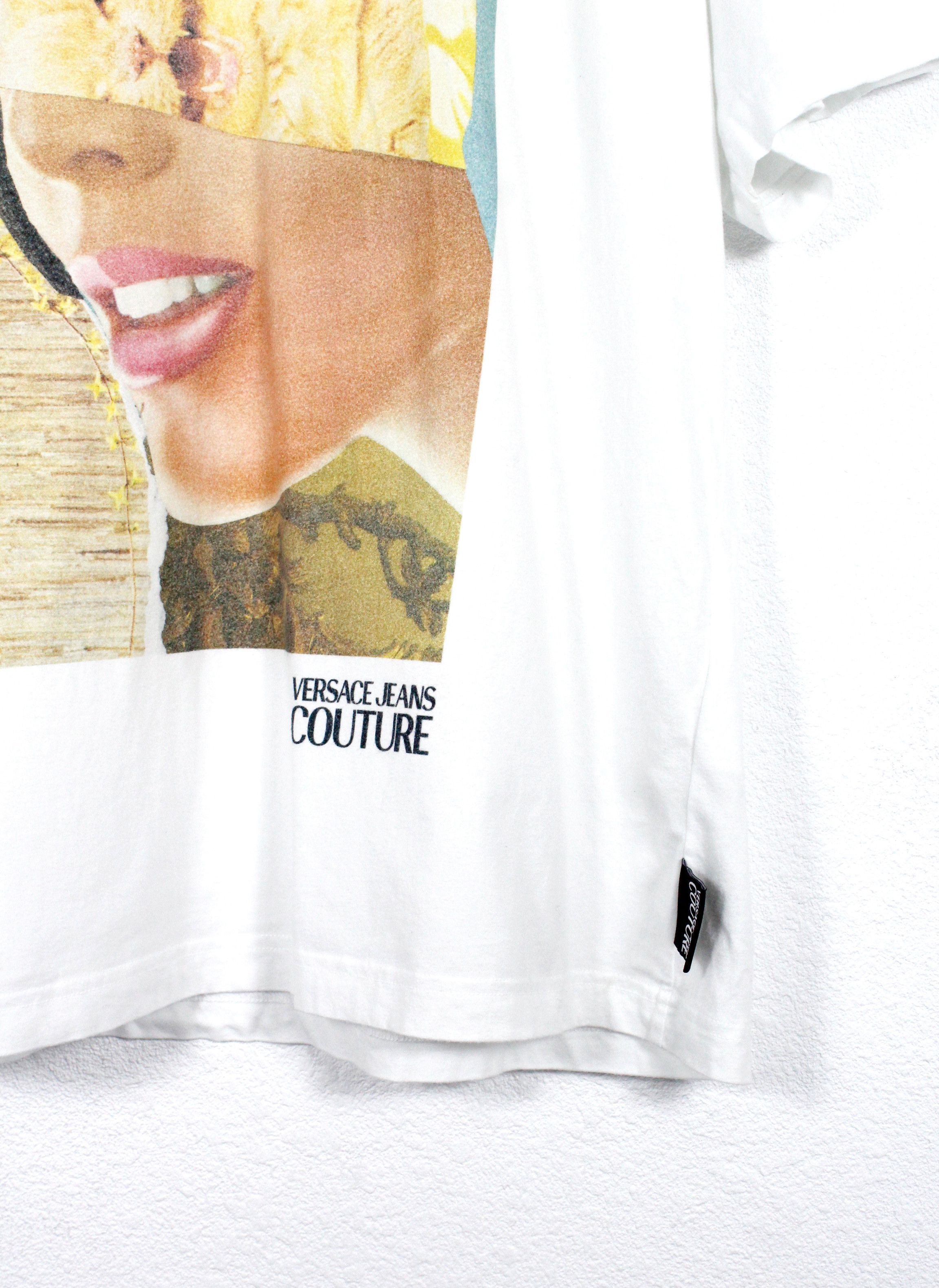 Versace × Versace Jeans Couture Versace Jeans Couture x Rosa Burgess Logo Graphic Tee Tshirt Size US L / EU 52-54 / 3 - 3 Thumbnail
