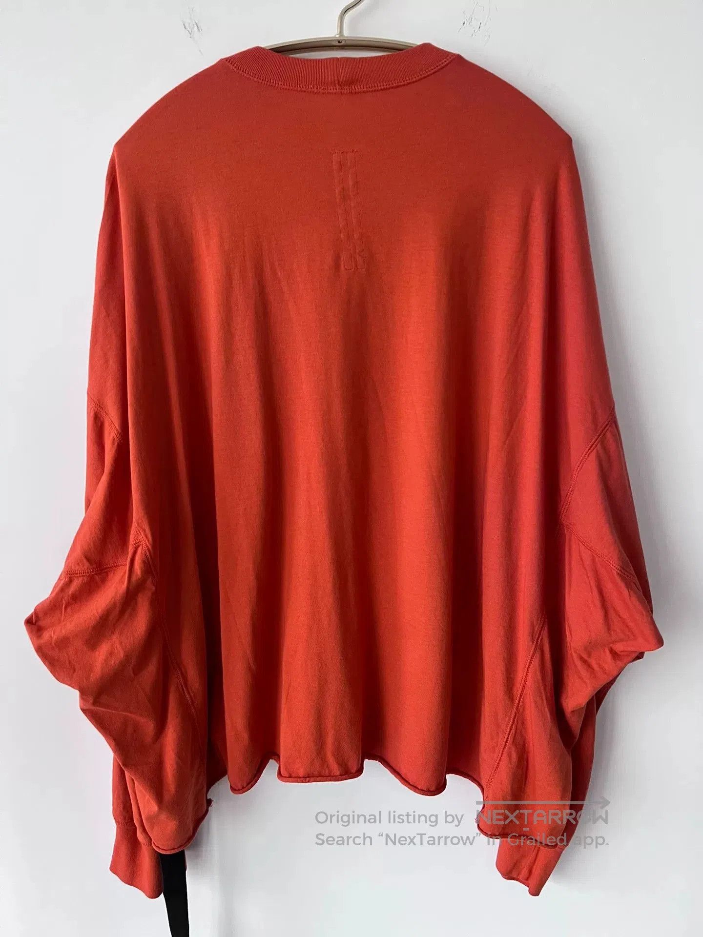 Rick Owens Drkshdw rick owens drkshdw red long sleeve sweatshirt. Size US M / EU 48-50 / 2 - 3 Thumbnail