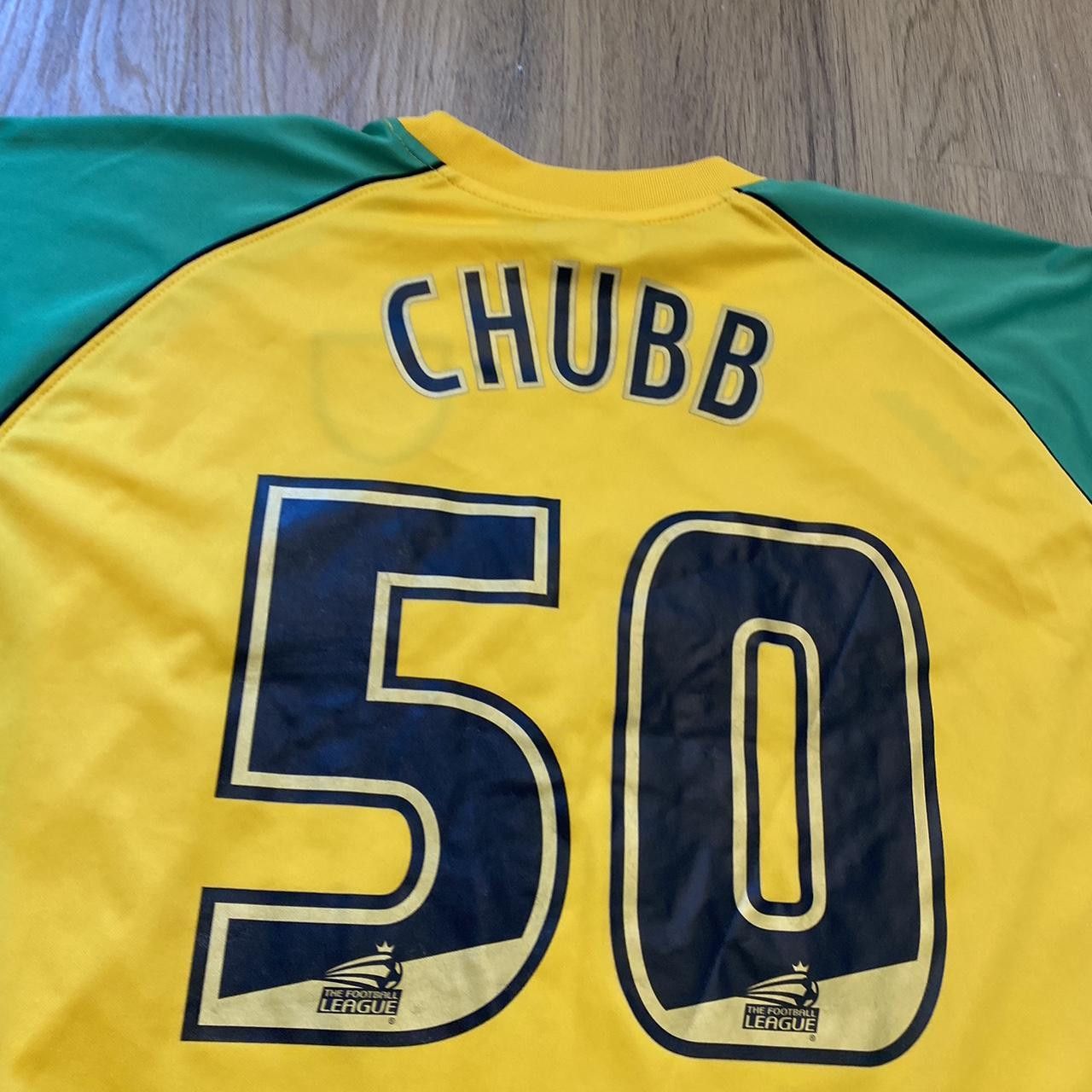 Other 2006-08 Norwich Xara Home Football Shirt *50 Chubb Legend Size US XXL / EU 58 / 5 - 4 Thumbnail