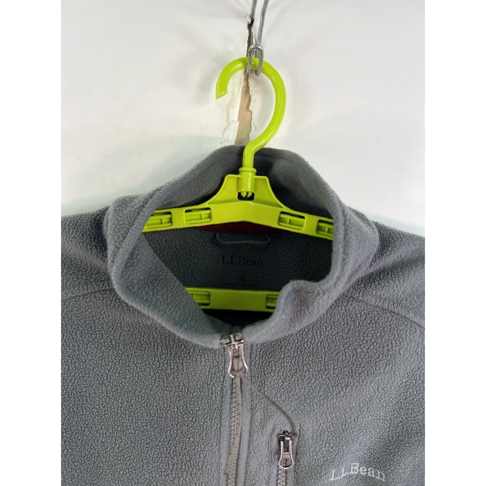 Vintage L.L.Bean Polartec Fleece Zip Vest Mens Size M Gray Size US M / EU 48-50 / 2 - 4 Thumbnail
