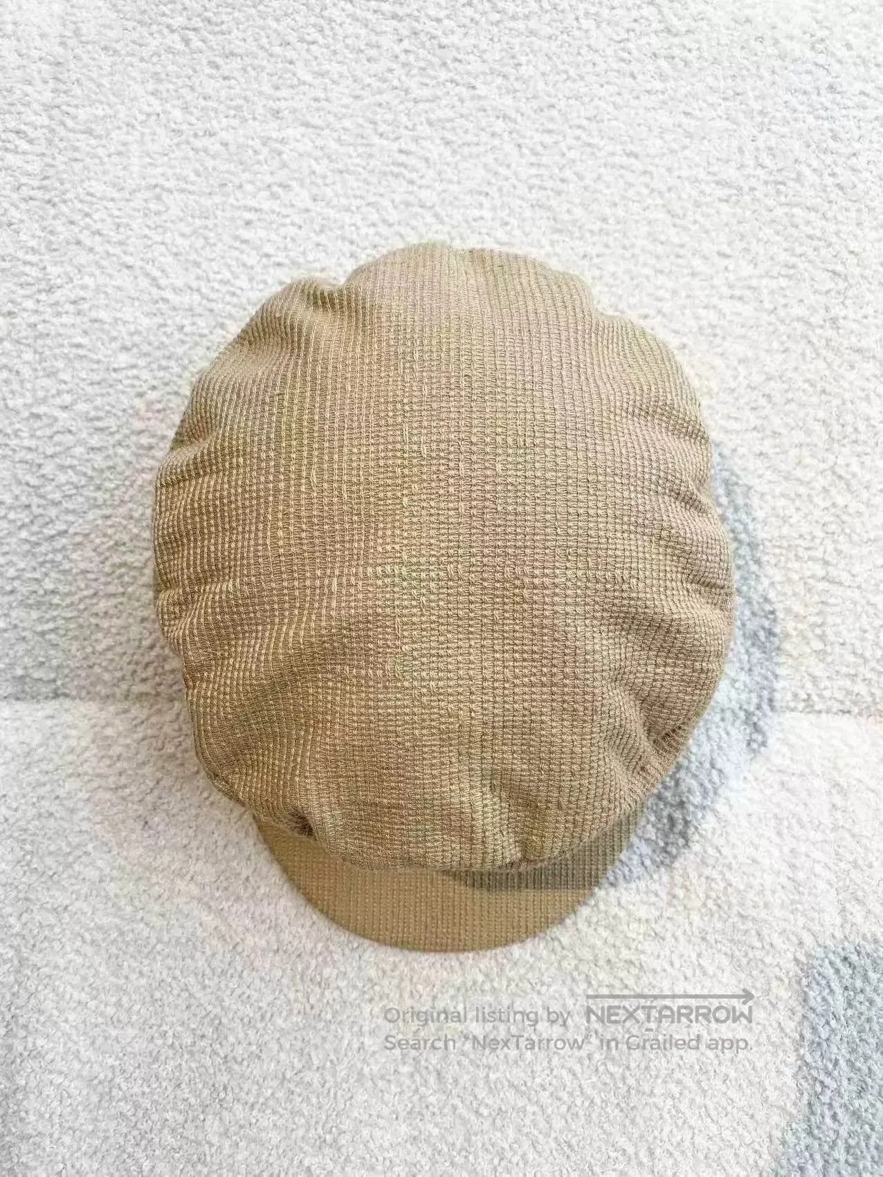 Dior Dior Beige Cotton Logo Newsboy Cap. Size ONE SIZE - 3 Thumbnail