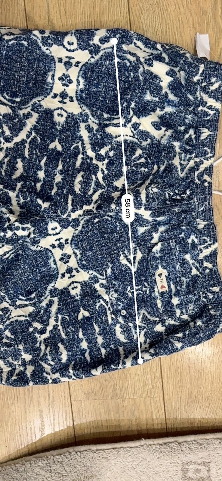 Tommy Hilfiger Tommy Hilfiger Blue & White shorts Size US 35 - 4 Thumbnail
