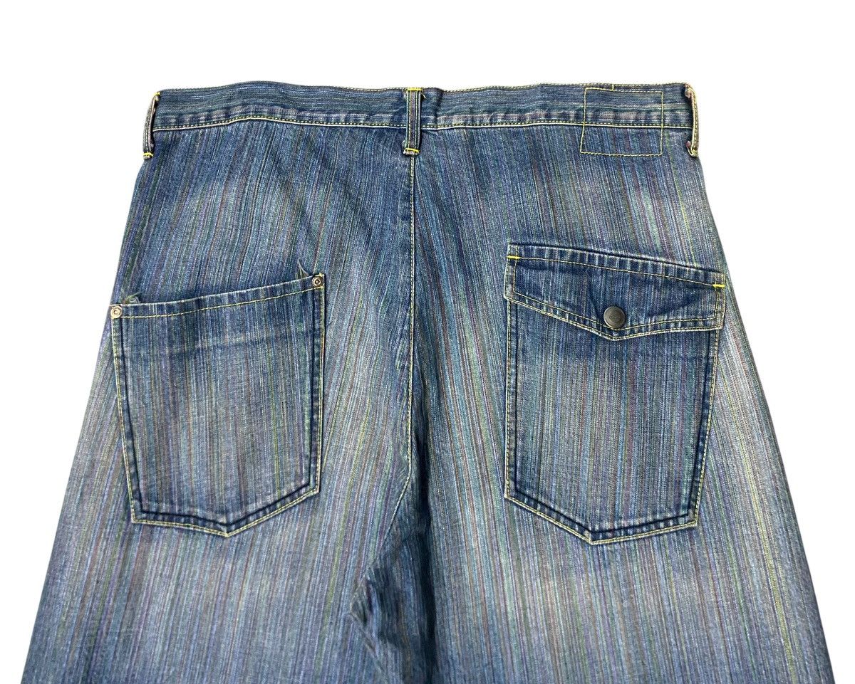 Japanese Brand Very Rare Vintage Japanese Brand Nitrow Baggy Jeans 1990s Size US 37 - 4 Thumbnail