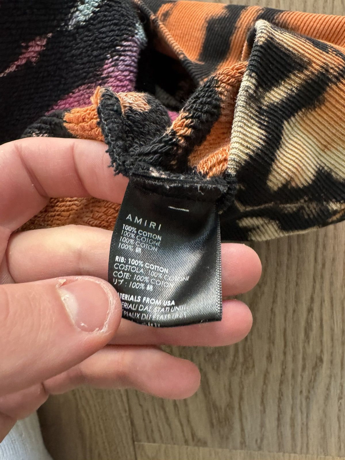 Amiri Amiri tye dye hoodie Size US L / EU 52-54 / 3 - 6 Thumbnail
