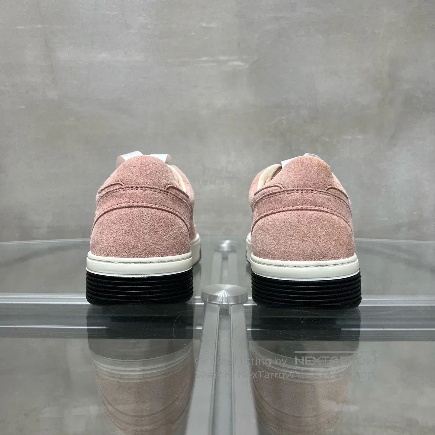 Chanel Chanel Pink Double-C Suede Board Shoes Size US 7.5 / IT 37.5 - 6 Thumbnail