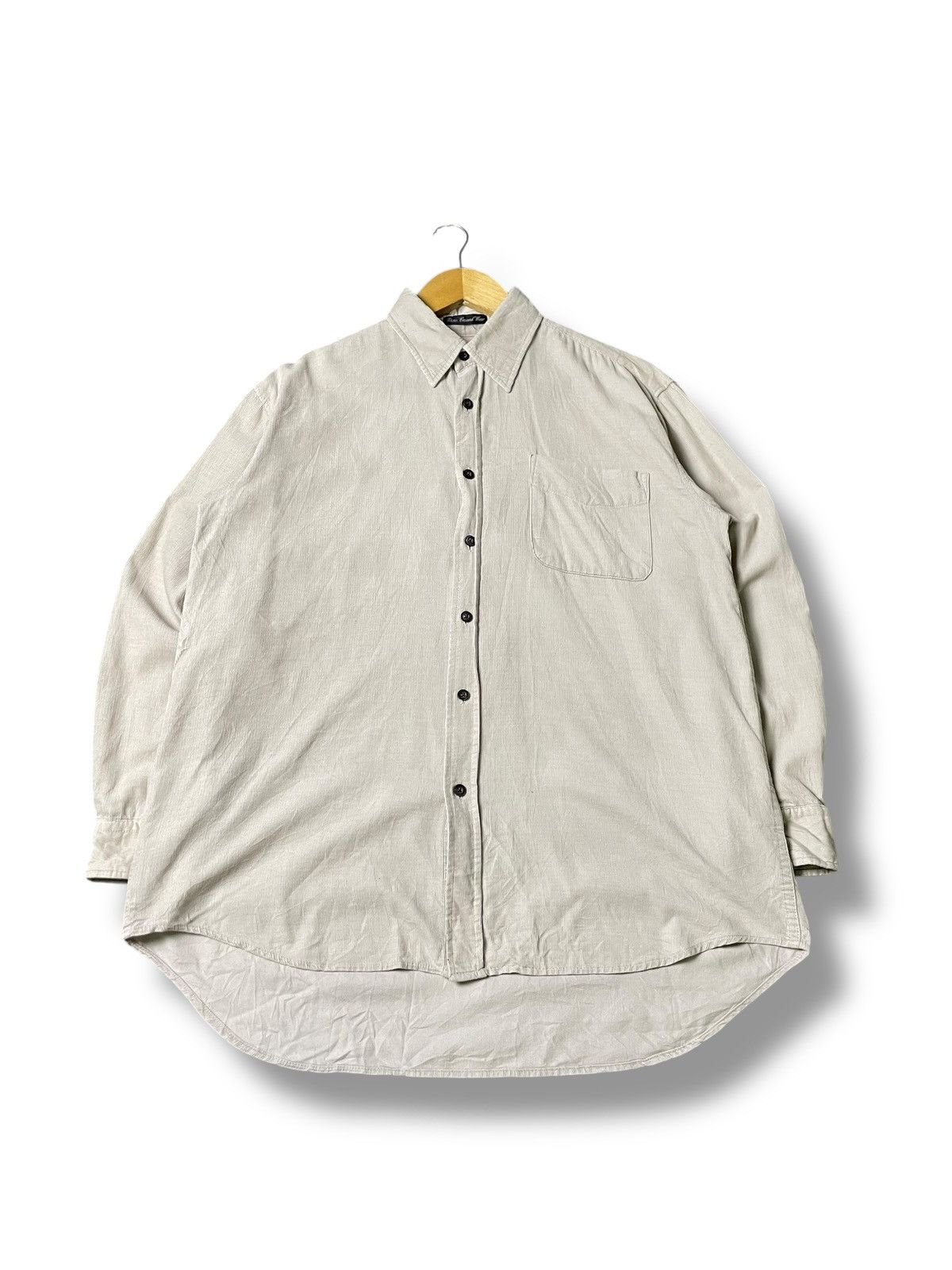Japanese Brand Woodland Vintage Textured Button Up Shirts (54) Size US S / EU 44-46 / 1 - 4 Thumbnail