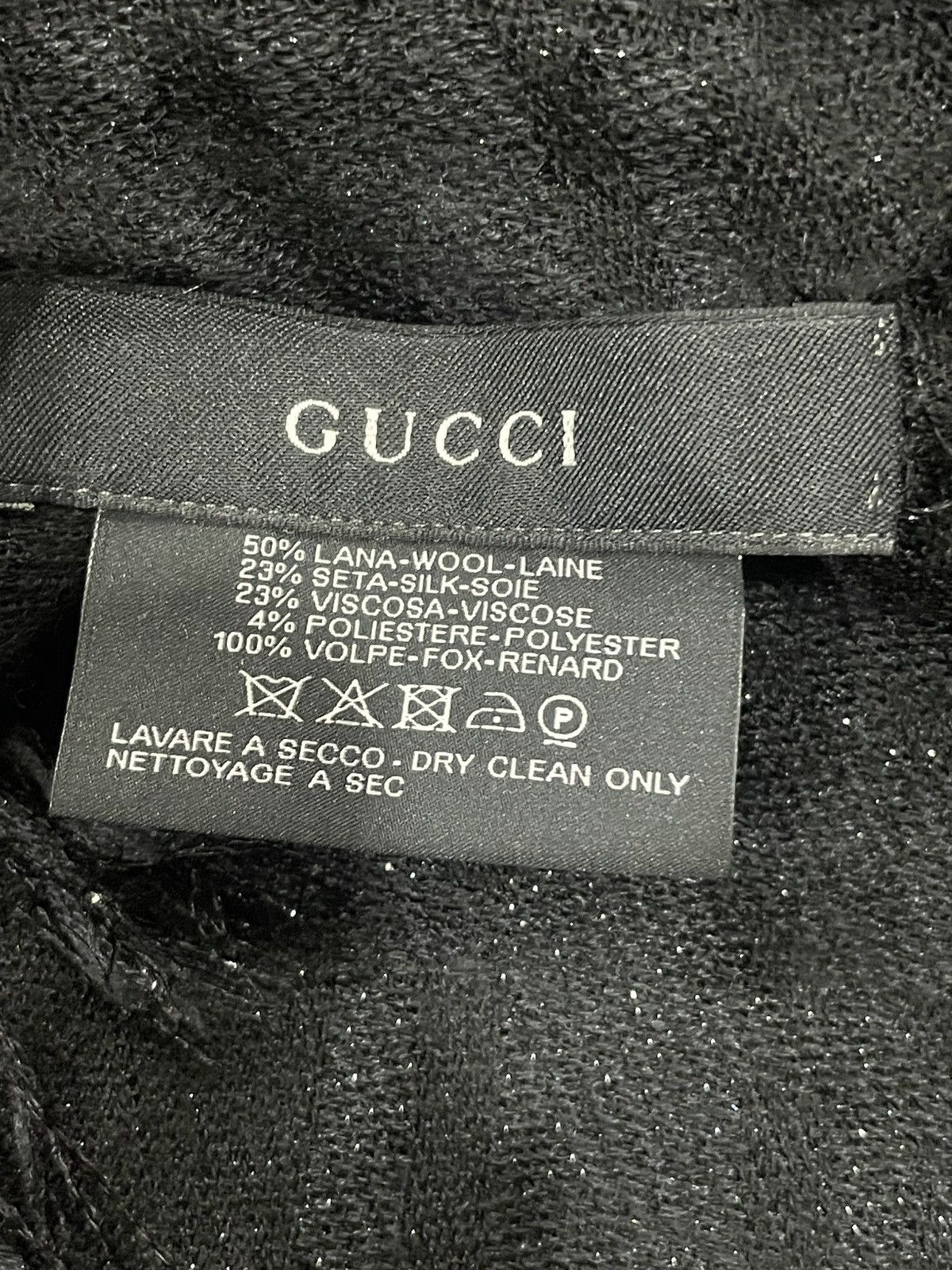 Gucci Gucci fox fur poncho Size ONE SIZE - 7 Thumbnail