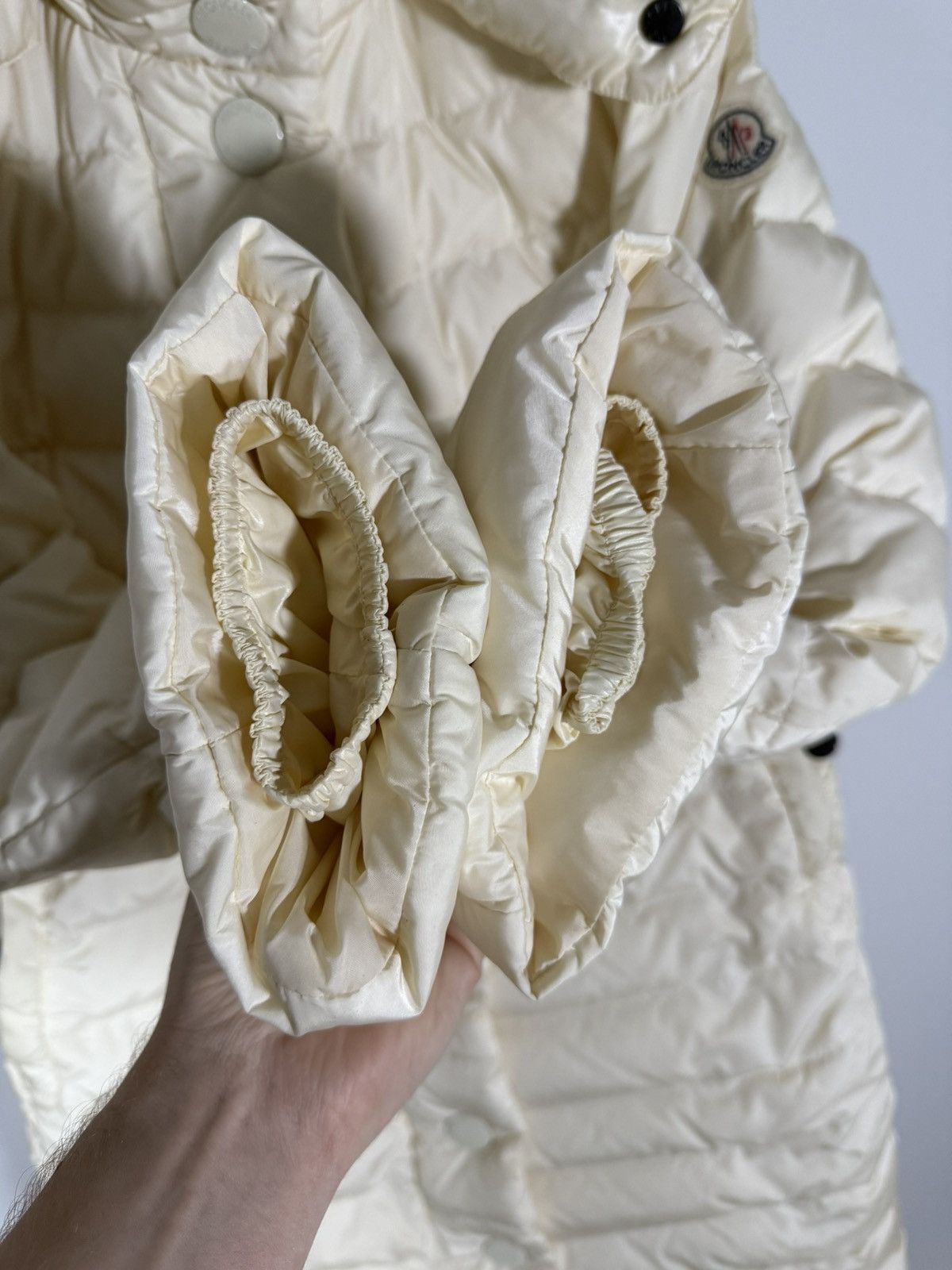 Moncler Moncler Women’s Jacket Jura Size 2 (S/M) Cream White Size S / US 4 / IT 40 - 5 Thumbnail