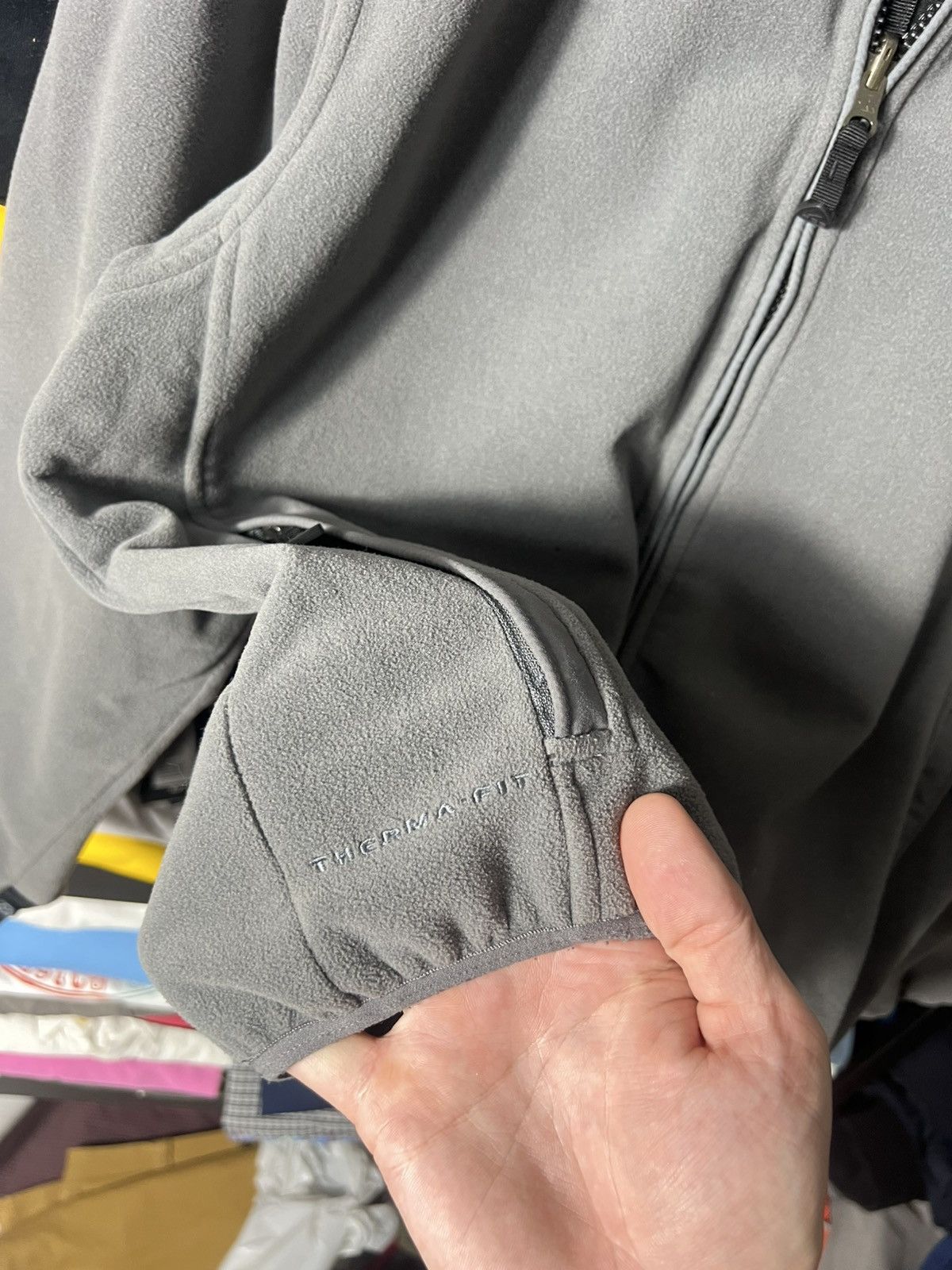 Nike ACG 🏔️ Nike ACG Therma-Fit Fleece Jacket — Vintage Grey (S) Size US S / EU 44-46 / 1 - 7 Thumbnail