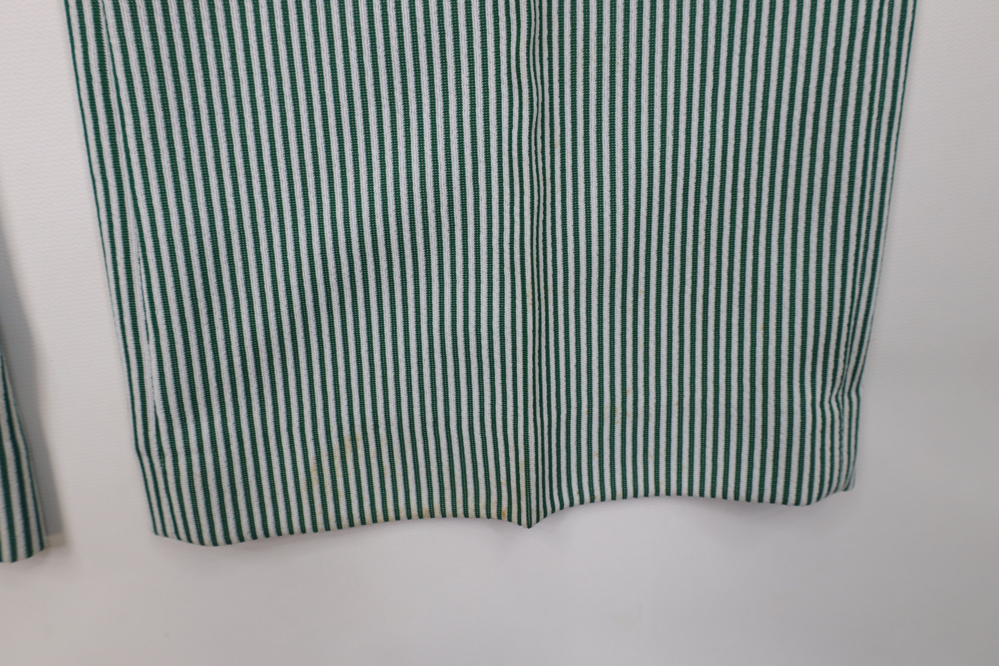 Vintage Vintage 70s Streetwear Knit Bell Bottoms Pants Green USA Size US 34 / EU 50 - 5 Thumbnail