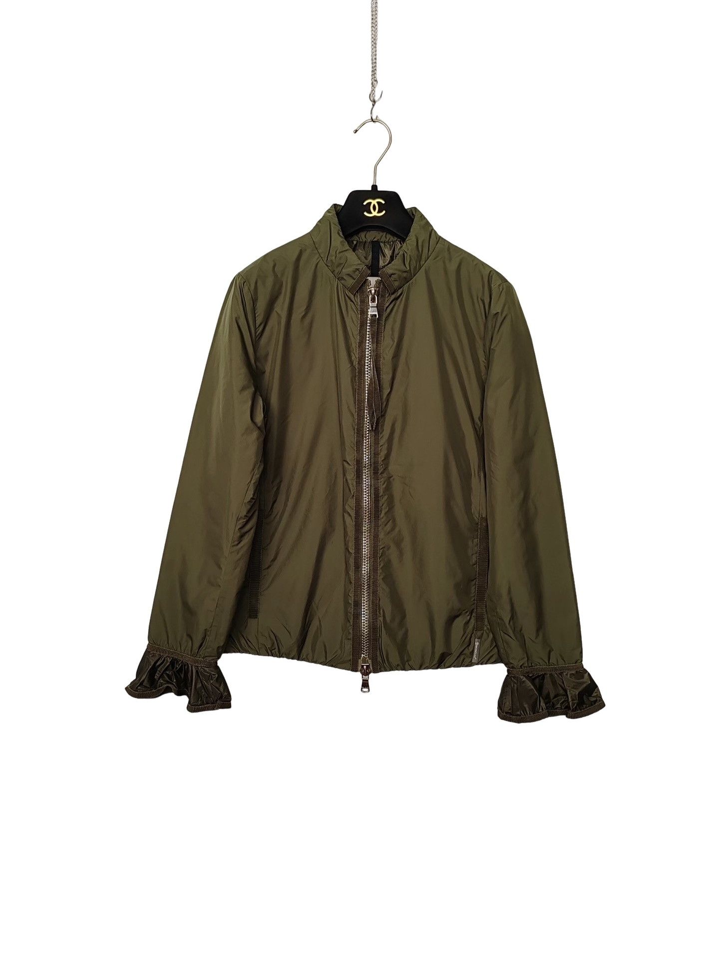 Moncler Moncler Ruffled Cuff Puffer Jacket Size 1 Size S / US 4 / IT 40 - 1 Thumbnail