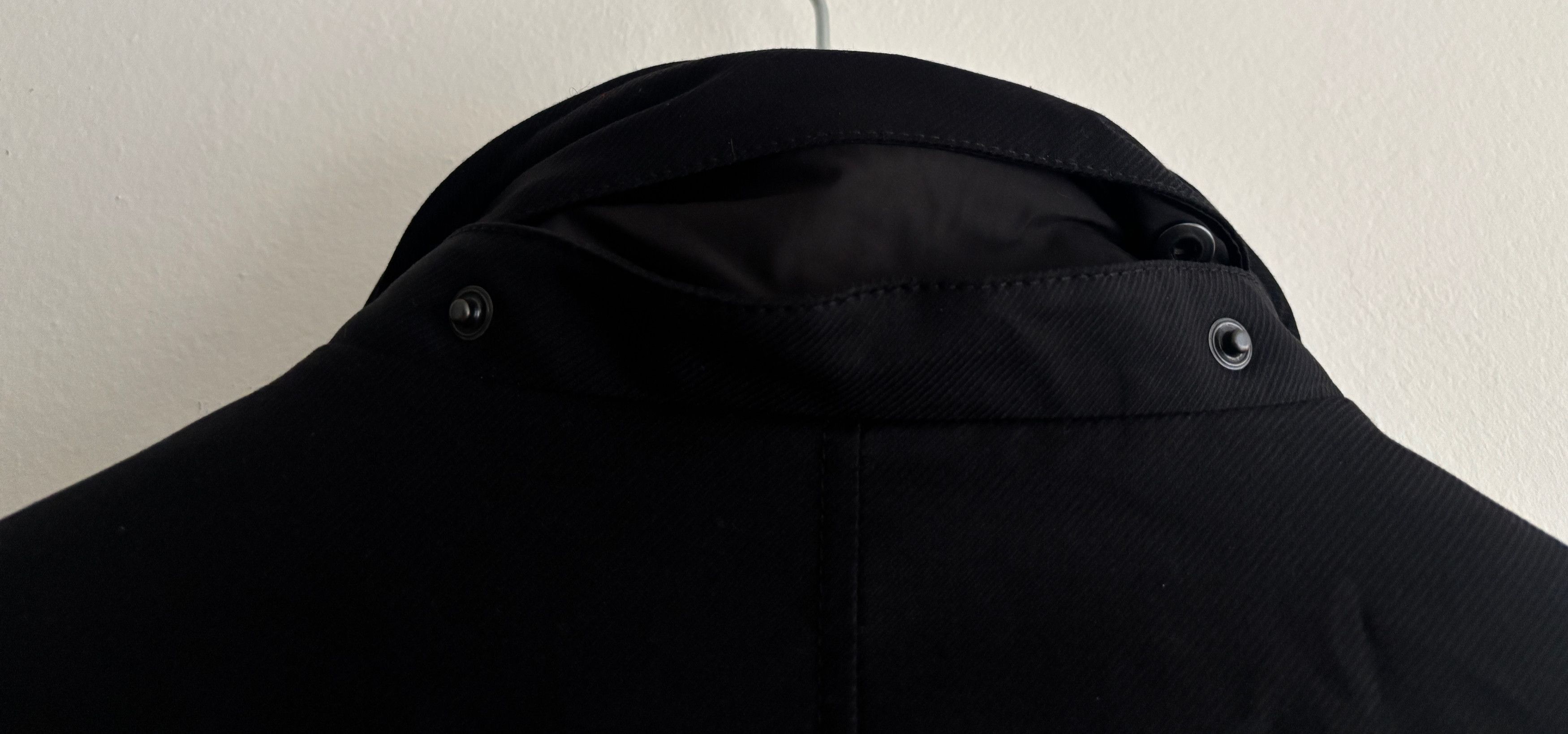 Ermenegildo Zegna $3495 Elements Black Wool Parka Jacket/ Coat - 44/ XL Size US L / EU 52-54 / 3 - 18 Thumbnail