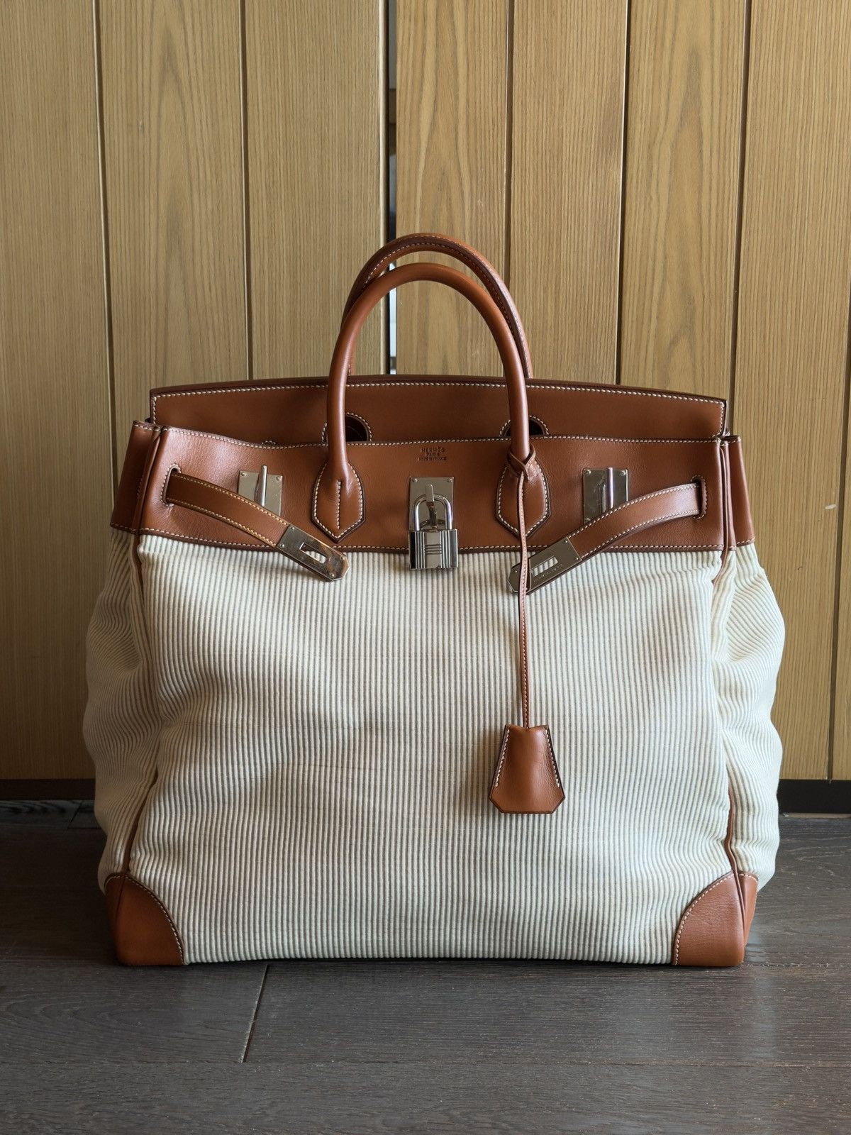 Hermes Hermès HAC 45 Crinoline Barenia Leather Size ONE SIZE - 1 Thumbnail