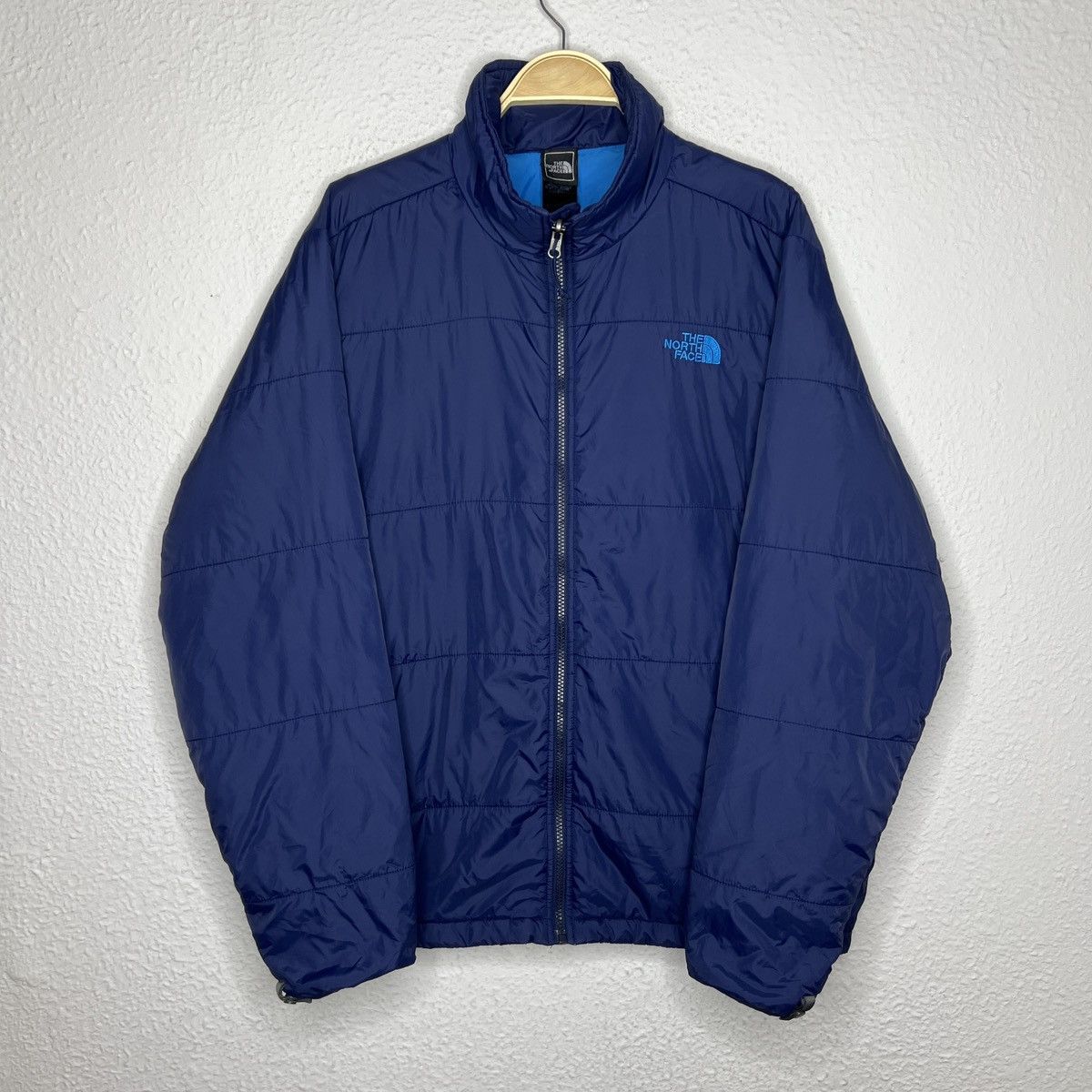 The North Face The North Face Puffer Light Jacket Navy Logo Size US XL / EU 56 / 4 - 1 Thumbnail