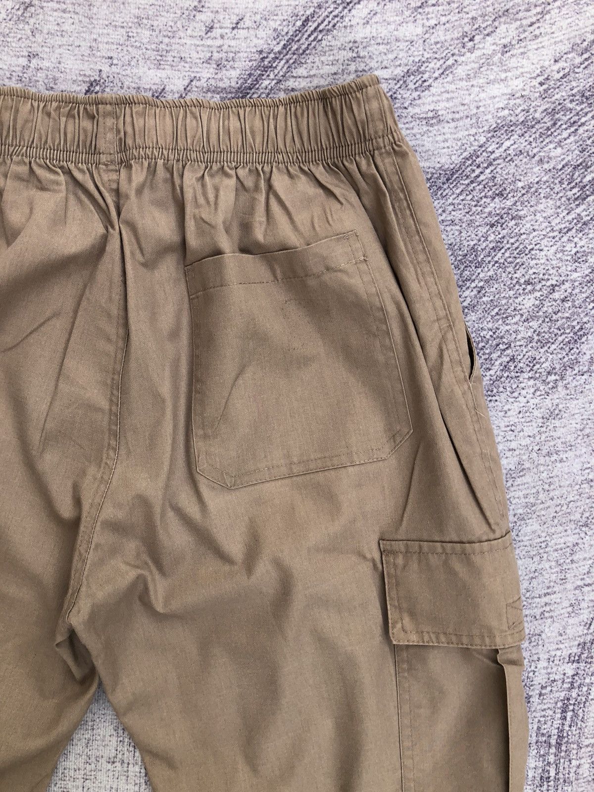 Japanese Brand Relaxted Cargo Pants Stretchble Waist Multipocket Tactical Size US 27 - 13 Thumbnail