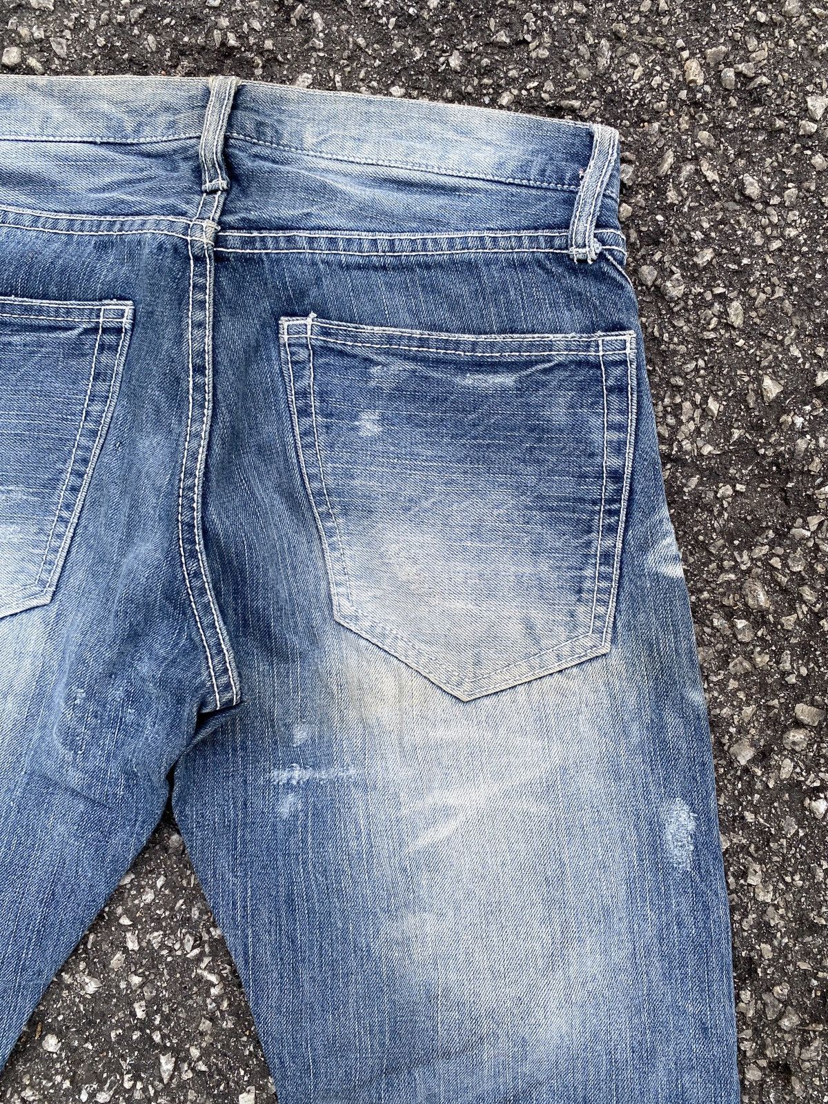 Japanese Brand Japanese Brand Semantics Design Distressed Denim Size US 29 - 13 Thumbnail