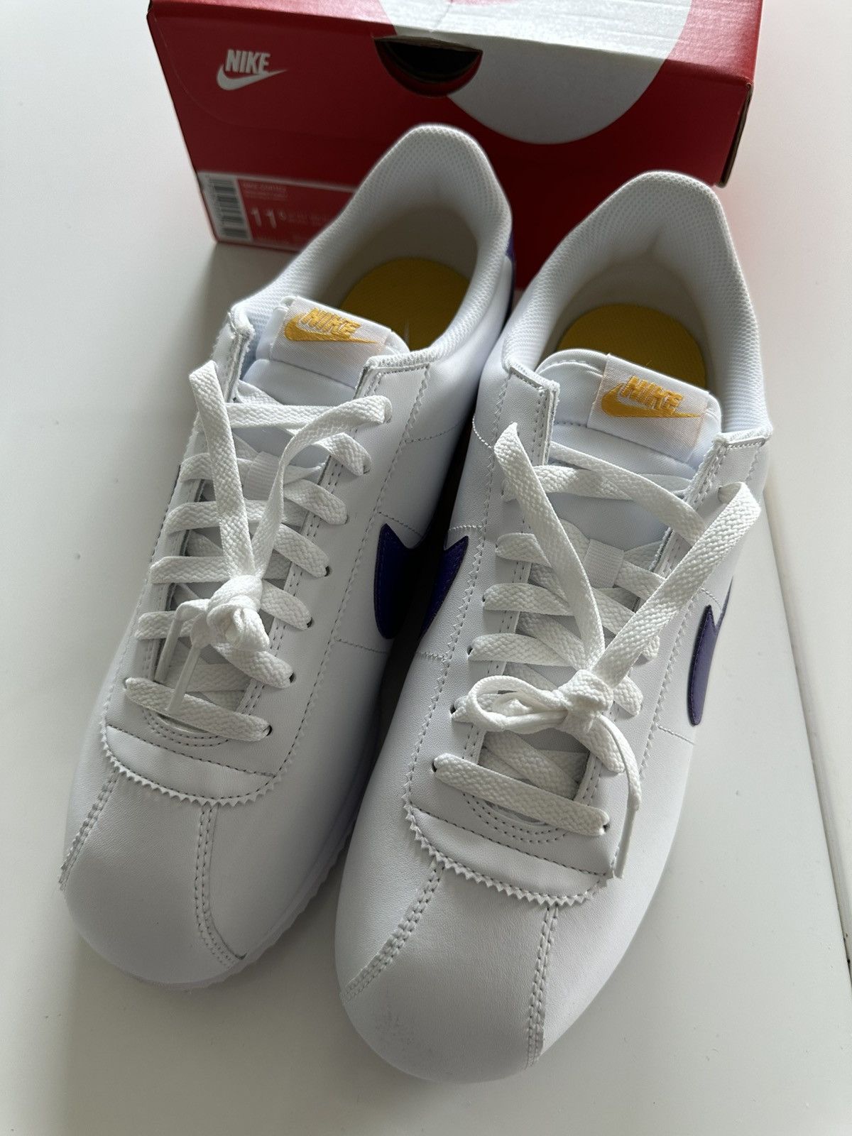 Nike Nike Cortez Lakers Size US 11.5 / EU 44-45 - 1 Thumbnail