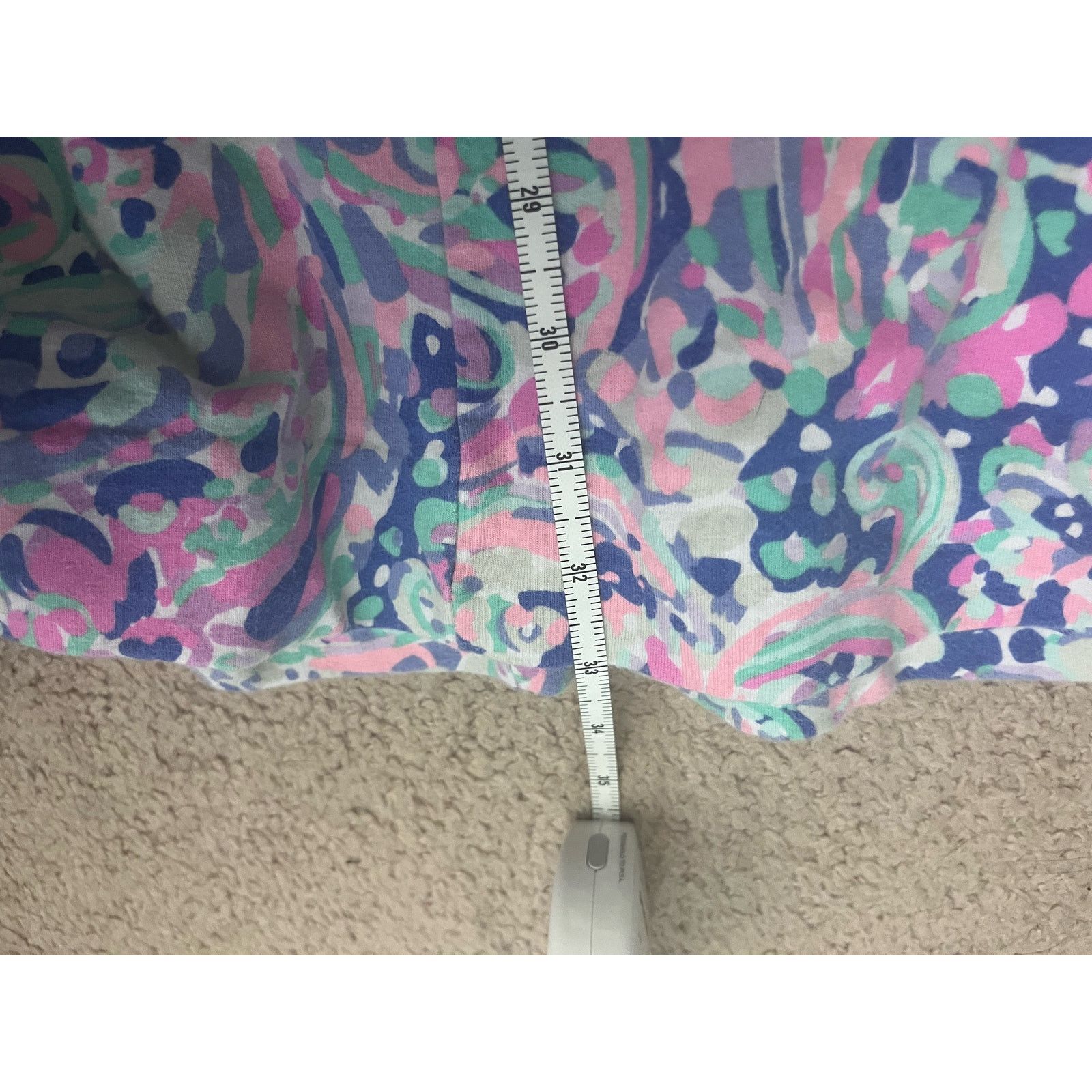 Lilly Pulitzer Women's Lilly Pulitzer Celia Terry Cloth Mini Dress L Size L / US 10 / IT 46 - 4 Thumbnail