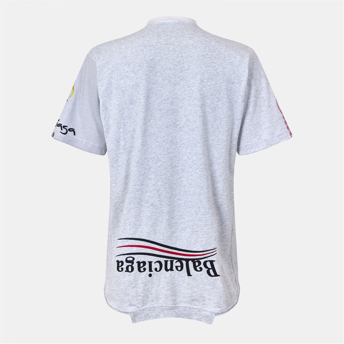 Balenciaga o1g2r1mq0226 T-Shirt In White Size US XS / EU 42 / 0 - 2 Thumbnail