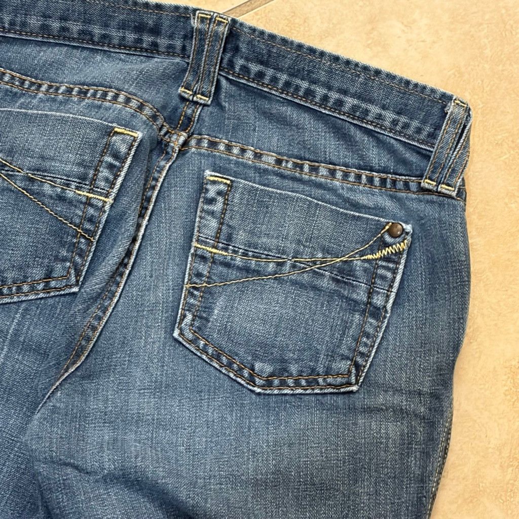 Gap Ultra Low Rise Bootcut Flared y2k gap jeans size 6 long Size 28" / US 6 / IT 42 - 5 Thumbnail