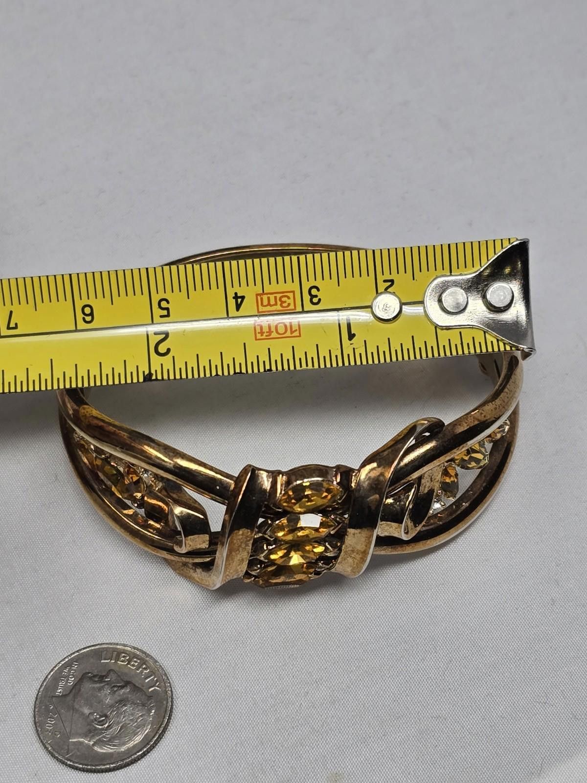 Other Vintage Trifari ALFRED PHILIPPE Baguette Rhinestone Bracelet Size ONE SIZE - 8 Thumbnail