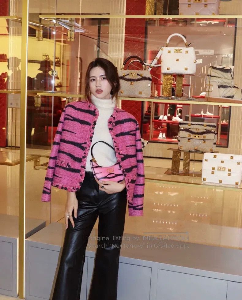 Valentino Valentino Year of the Tiger limited pink jacket Size S / US 4 / IT 40 - 7 Thumbnail
